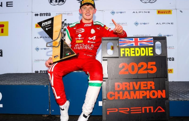 Freddie Slater: The Junior Driver Supported by the Cosmetic Giant
