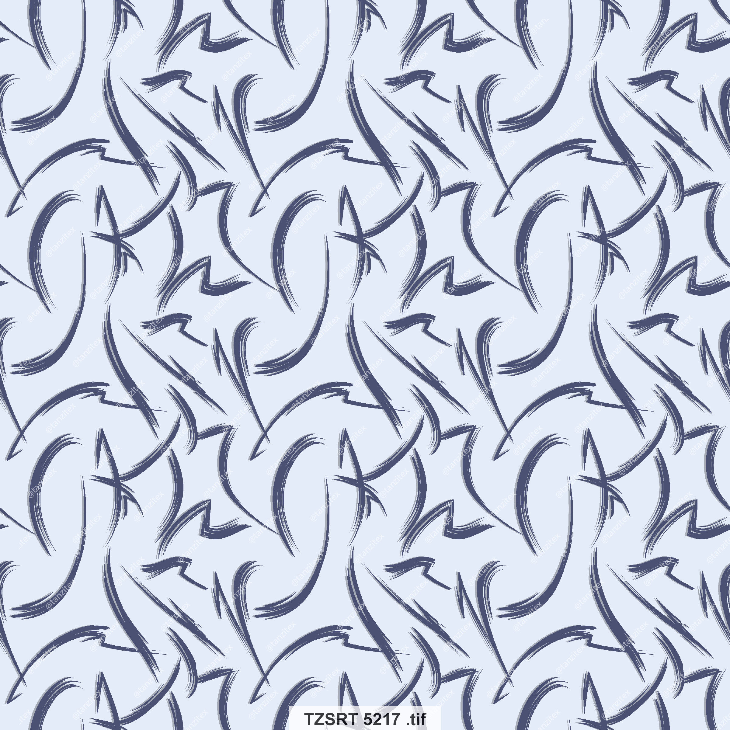Abstract pattern in gray, 12367-677-JR design, Botanical Silhouette Digital Shirt TZSRT 5296
