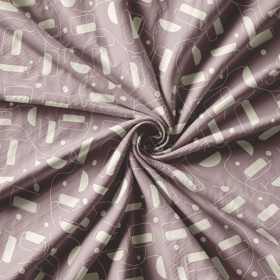 थंबनेल: Swirled fabric with a geometric pattern, Geometric Abstract Digital Pattern Shirt TZSRT 5289, design.