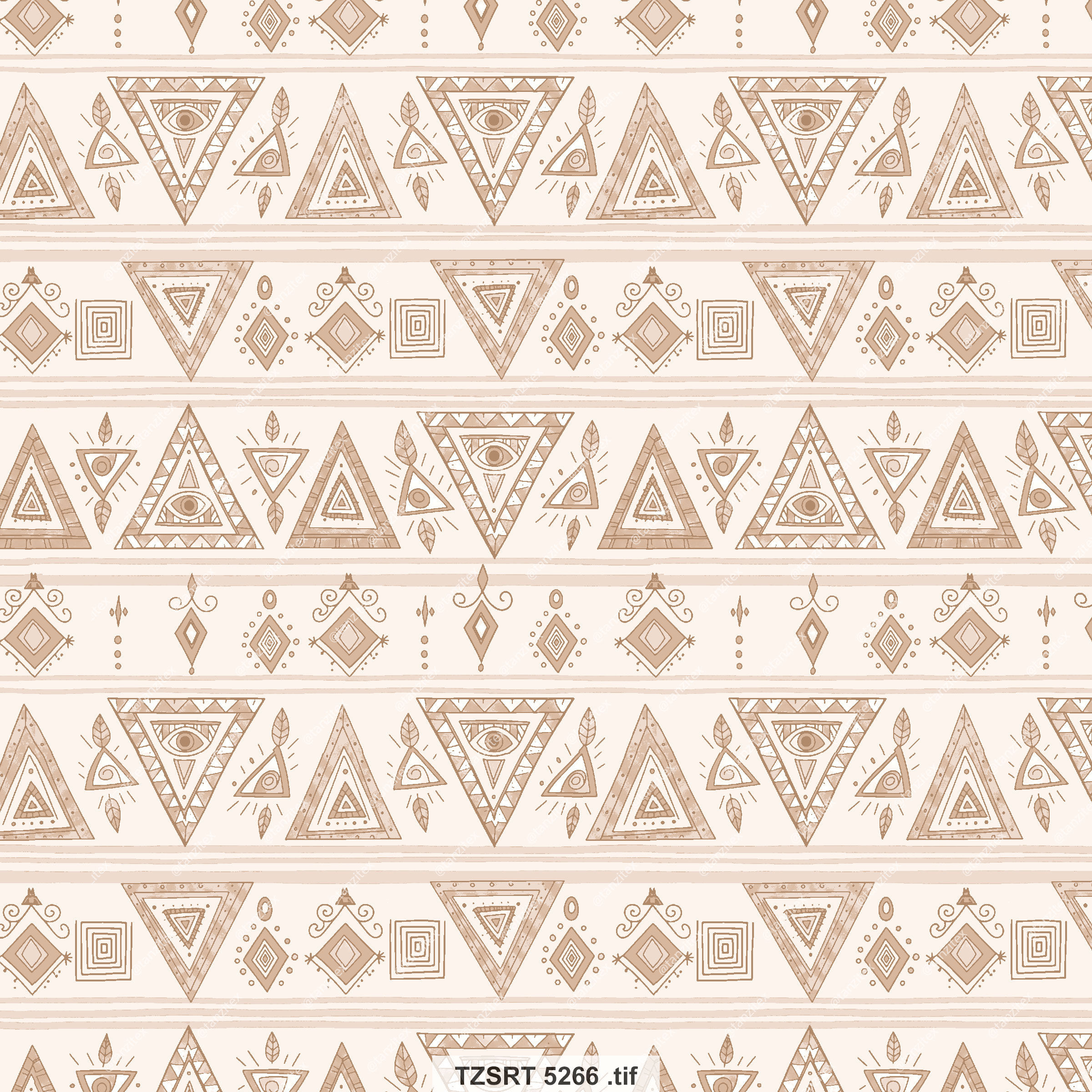 Geometric abstract pattern with triangular shapes and repeating design, Tanzitex Studio