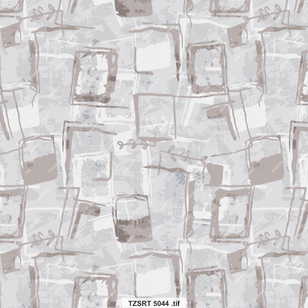 Abstract art pattern, Geometric Abstract Digital Pattern Shirt TZSRT 5288, with square shapes and muted colors.