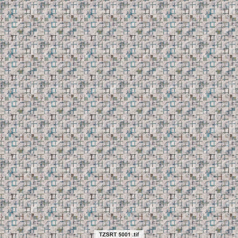 Minimal Abstract Squares Digital Pattern TZSRT 5002. Small geometric pattern design Tanzitex Studio.