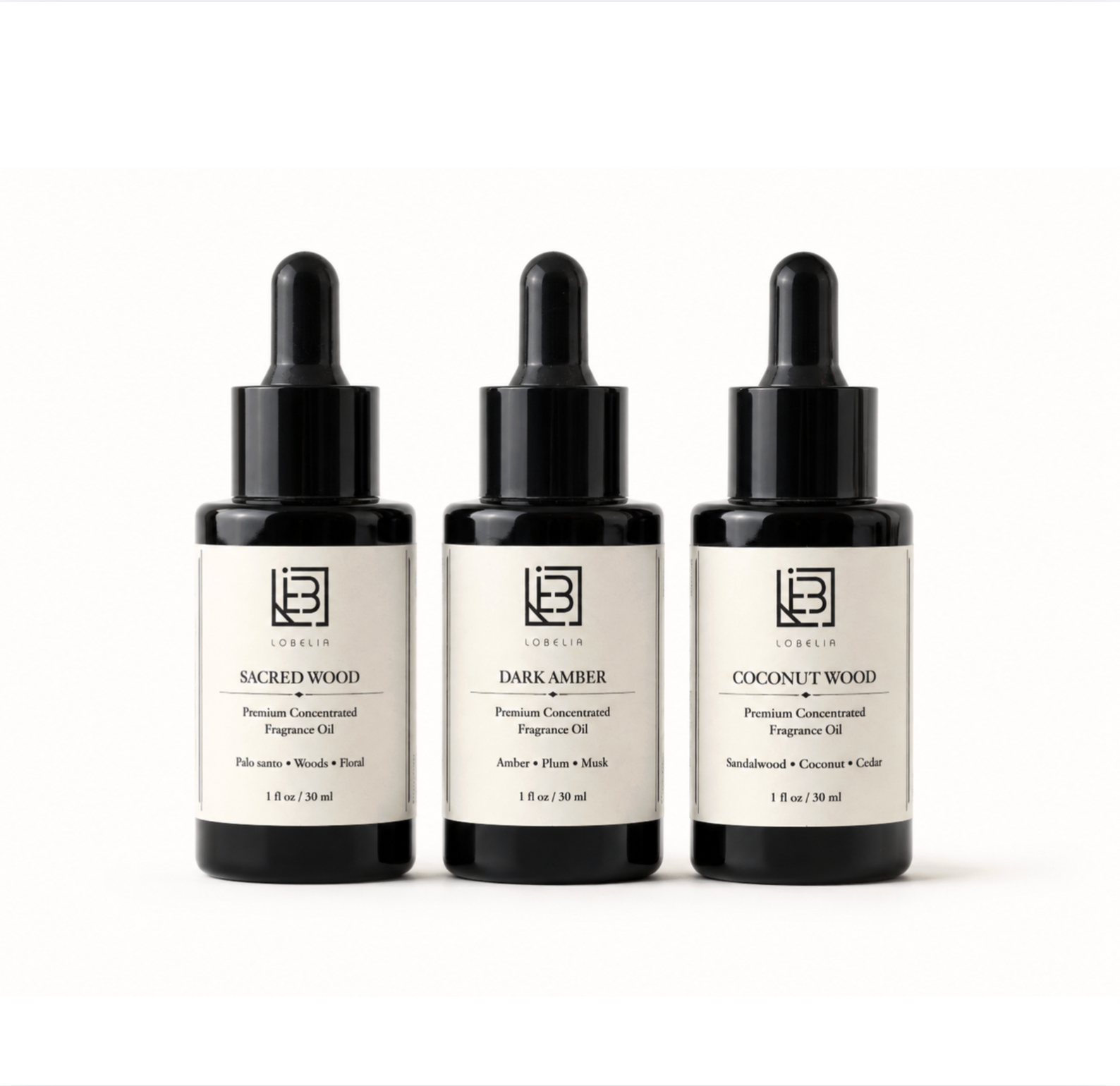 Warm Woods Fragrance Oil Collection – Set of 3