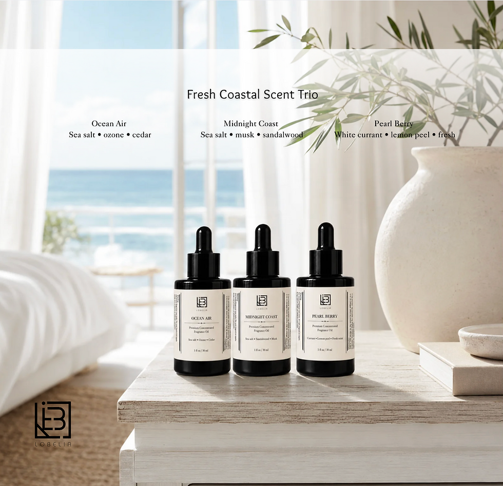 Thumbnail: Ocean Breeze Fragrance Oil Collection – Set of 3