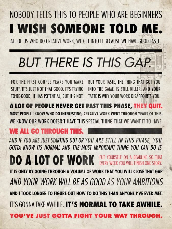 Ira Glass quote