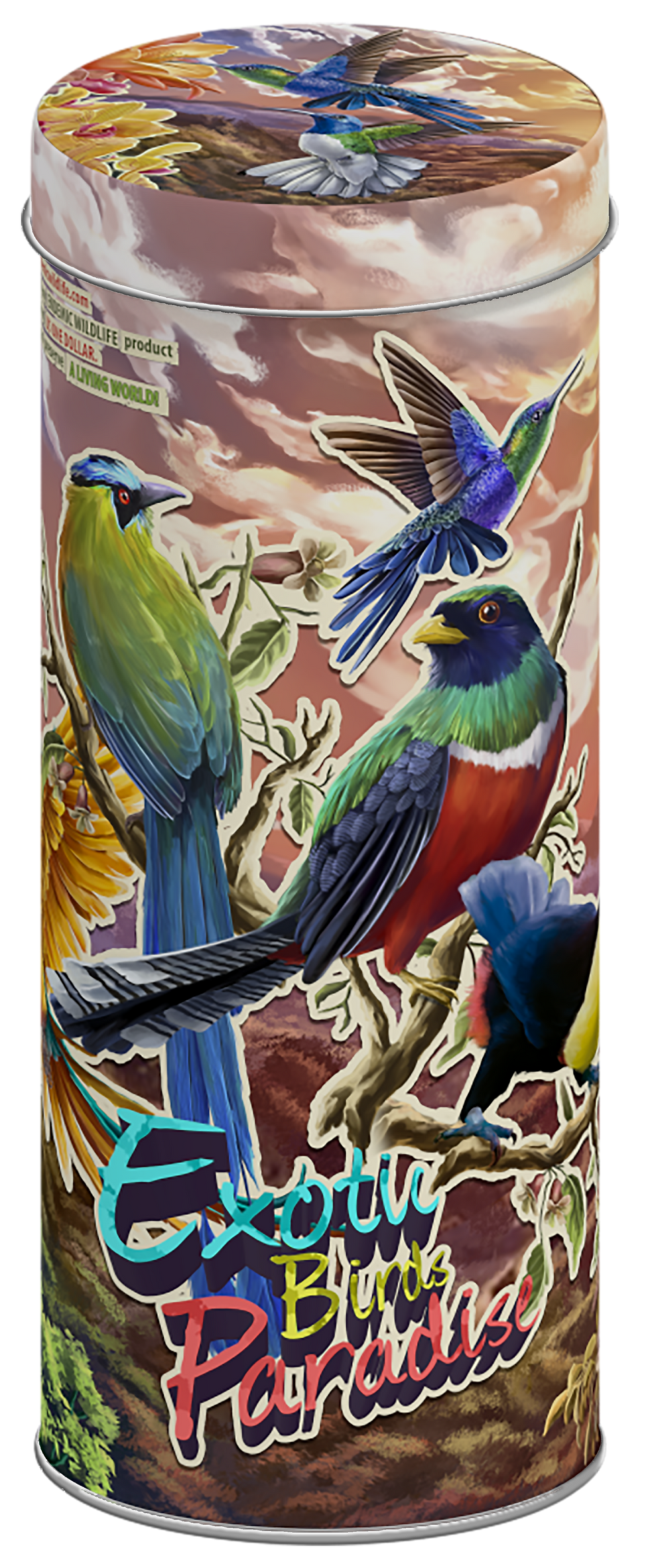 Miniatura: COLLAGE AVES EXÓTICAS 2