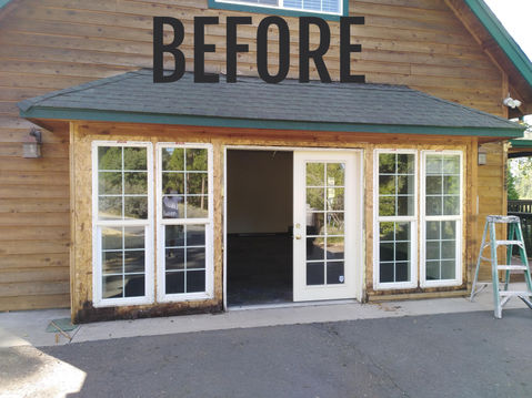 Remodel before Removing double hung doors & windows in Sonora, California