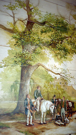 English Country Mural