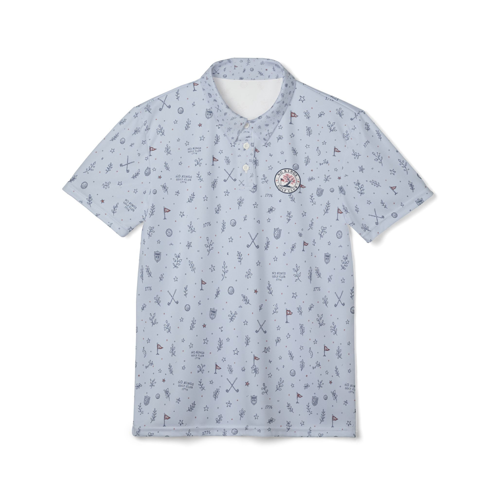 No Kings Cherry Blossom Polo