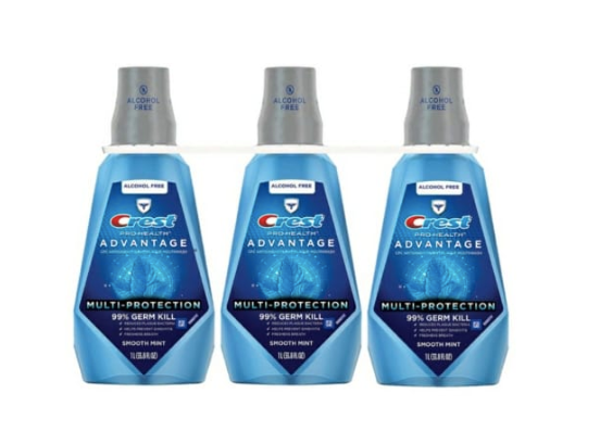 Crest Pro-Health Advanced Mouthwash 3 pk/1 ltr