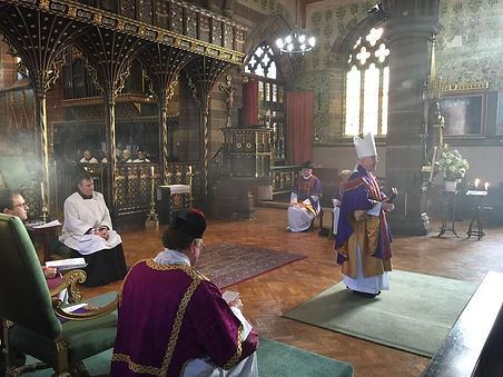 Bishop Glyn at St John's 8th Dec 20