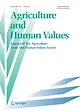 Agriculture and Human Values
