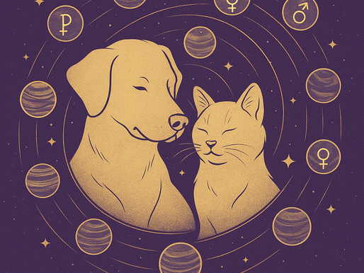 🪐 Planetary Transits & Pets: How Shifting Energies Affect Mood and Health