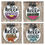 Thumbnail: Four seasonal door hangers: Hello Spring, Summer, Fall, Winter