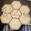 Thumbnail: Wooden hexagon welcome sign