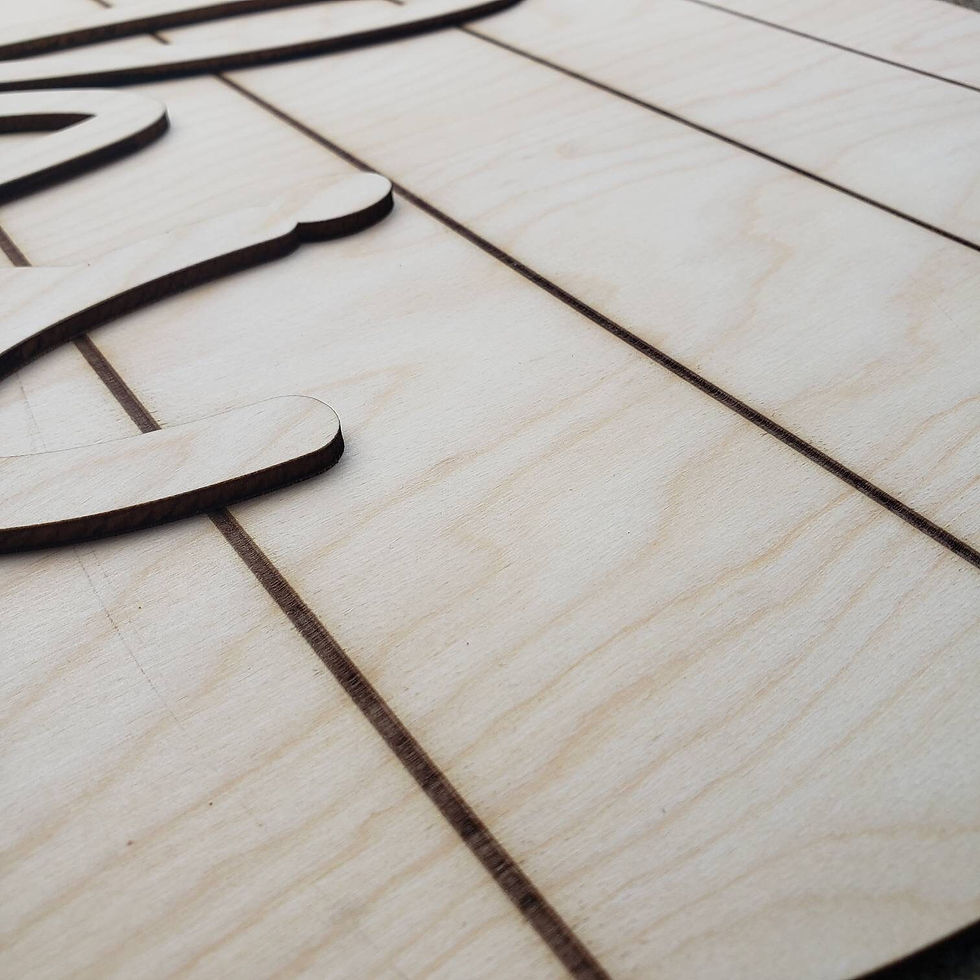 Thumbnail: Wooden cutout cow head