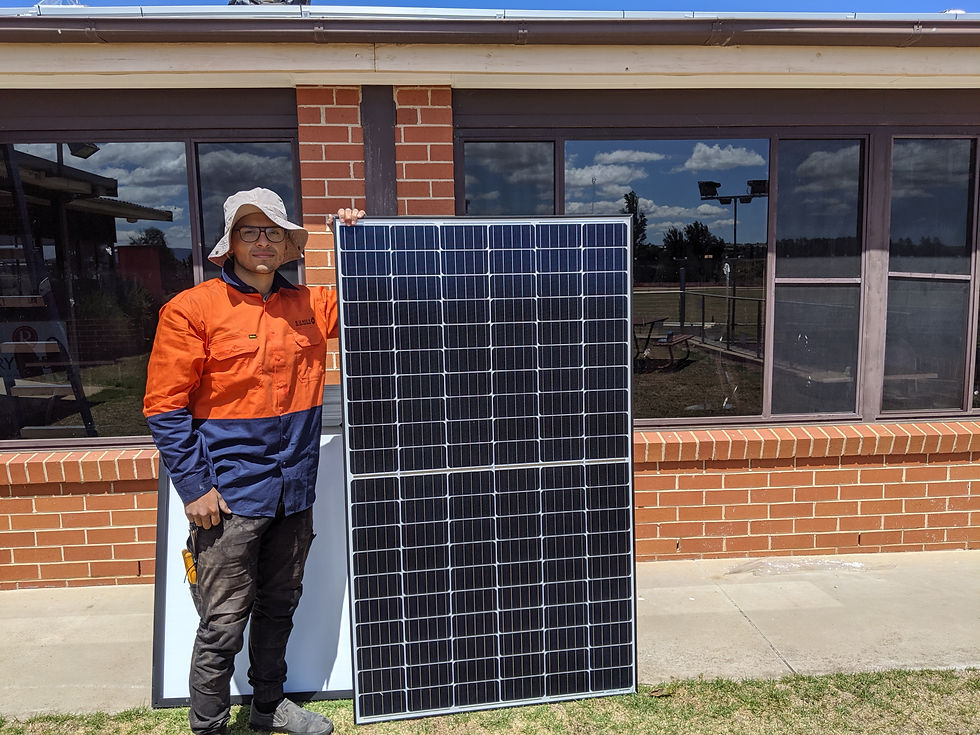 man with bathurst panels