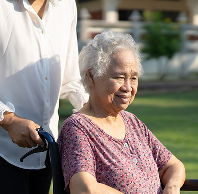 caregiver-help-care-asian-senior-elderly-old-lady-woman-patient-sitting-wheelchair-park-he
