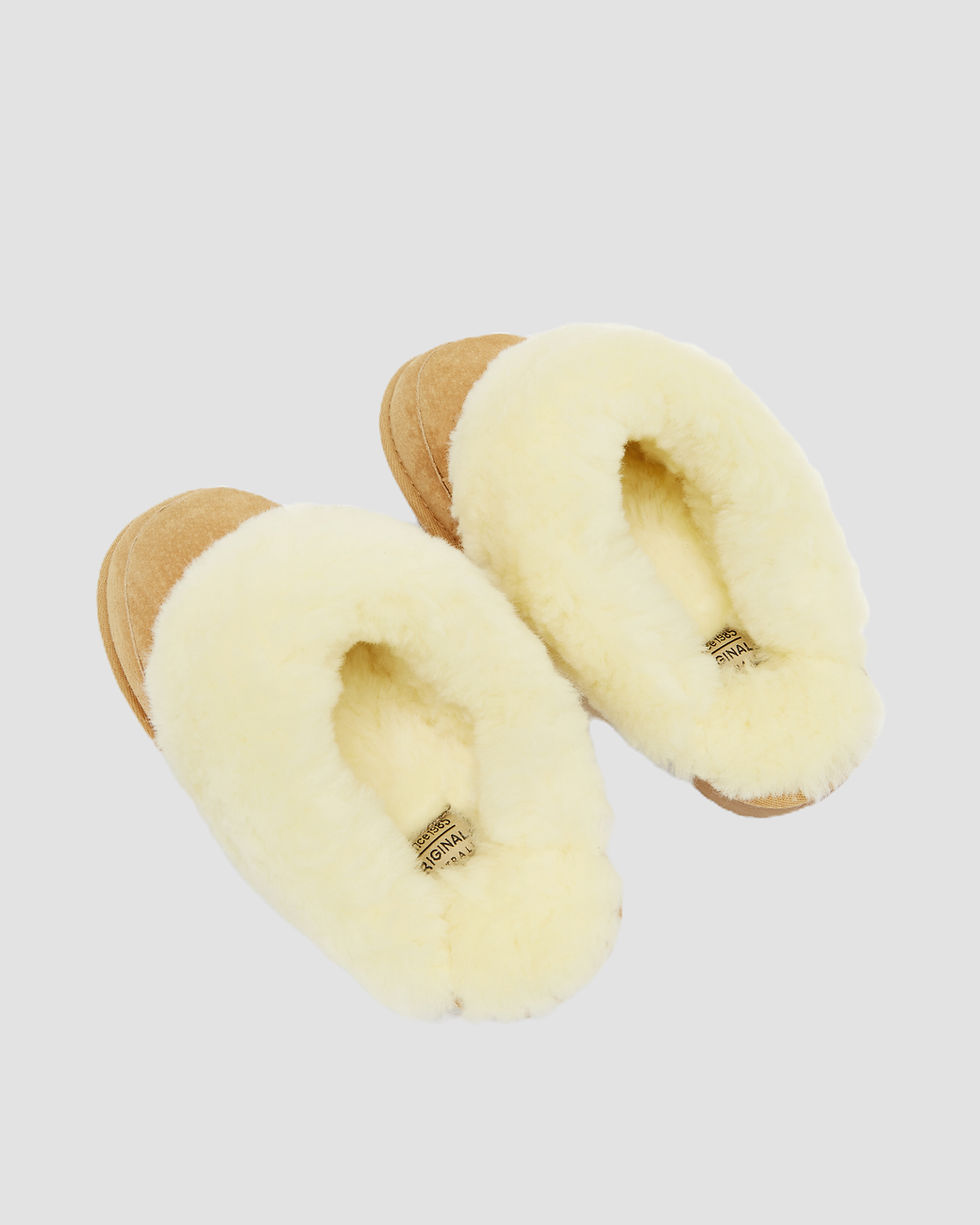 Thumbnail: Original UGG Australia Chestnut Fluffy Scuffs