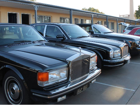 Convoy Rolls into town on its way to Fremantle