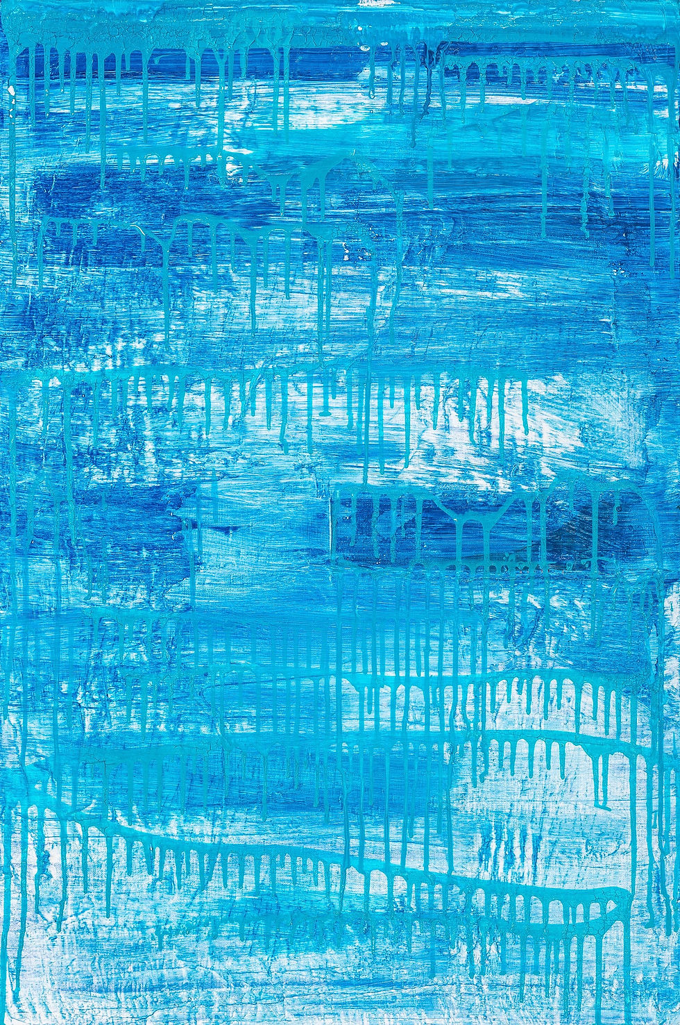 Virginia Baker Woolf - Blue Cascade