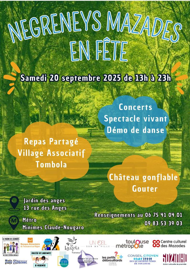 FETE DE QUARTIER NEGRENEYS MAZADES 2025