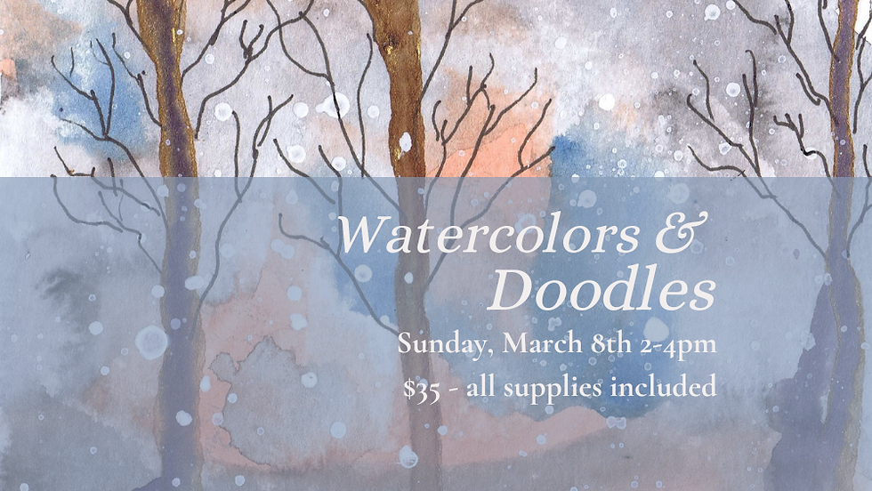 Watercolors and Doodles