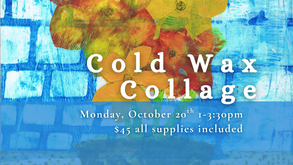 Cold Wax Collage!