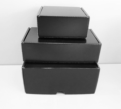 50 Pack Sall Shipping Boxes 6x4x1.6 Inch Corrugated Ailers - View #3