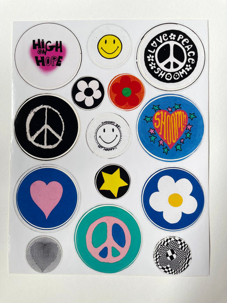 n0thing Editions-Edition III: 14 Full color sticket set