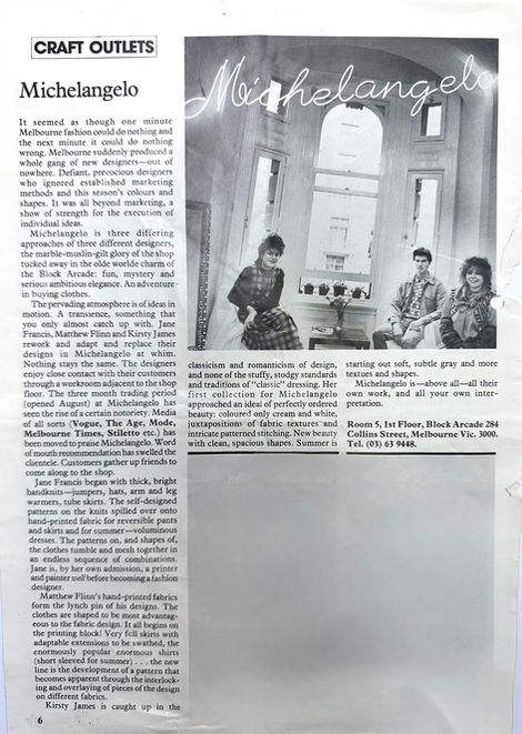 1984- Craft Australia