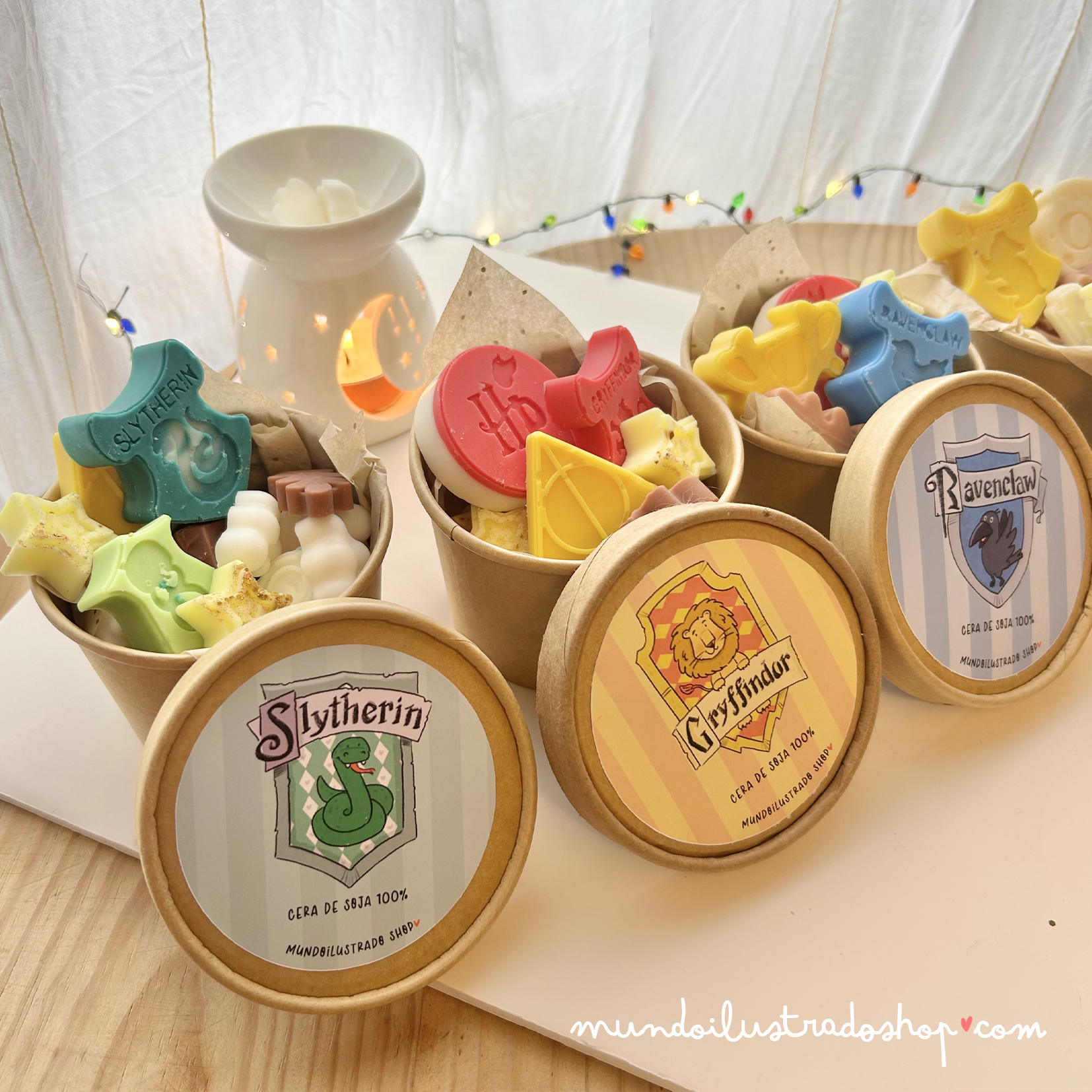 Tarrinas Waxmelt, Casas Hogwarts