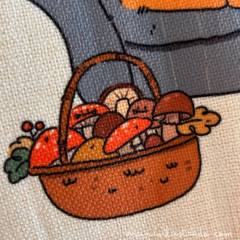 Miniatura: Bolsa Brujita "Ratón de biblioteca"