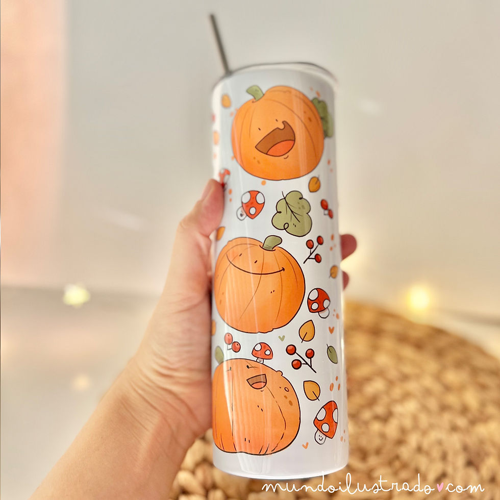 Miniatura: Vaso Térmico Calabazas