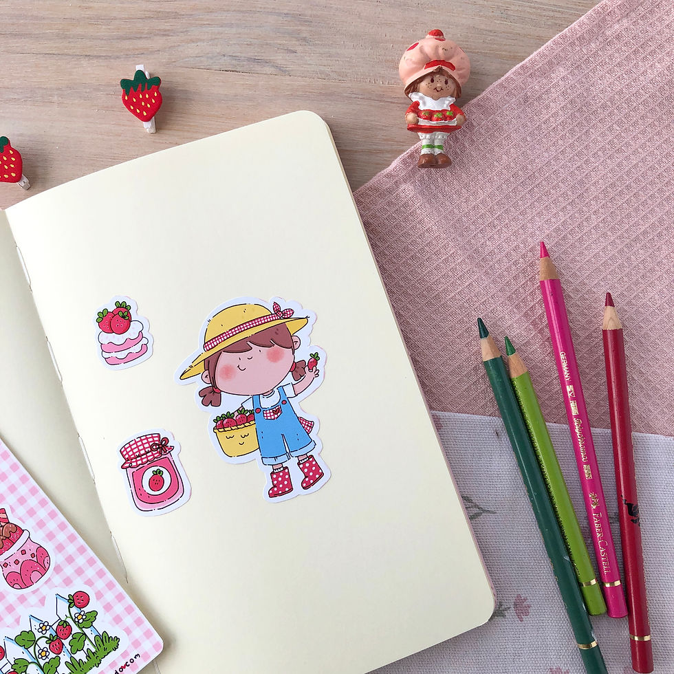 Miniatura: Pack Pegatinas " Frutitas"