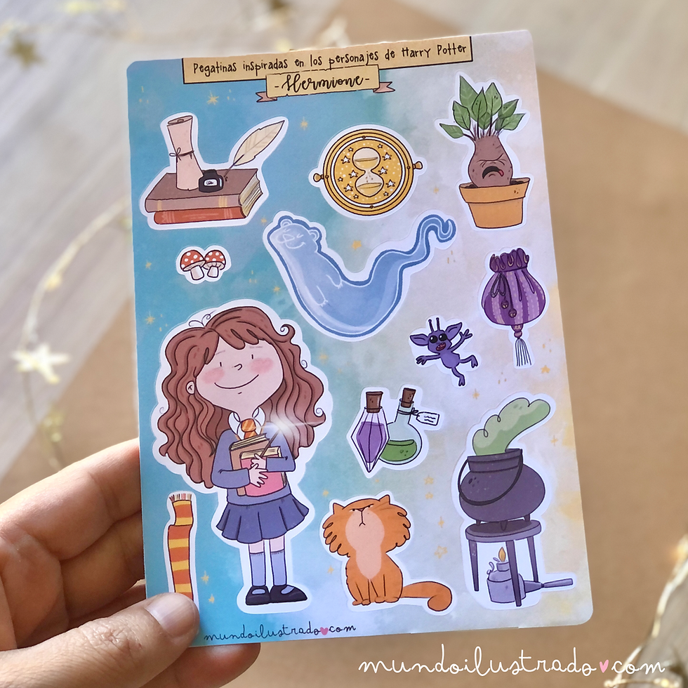 Miniatura: Pegatinas Personajes "Hermione Granger"