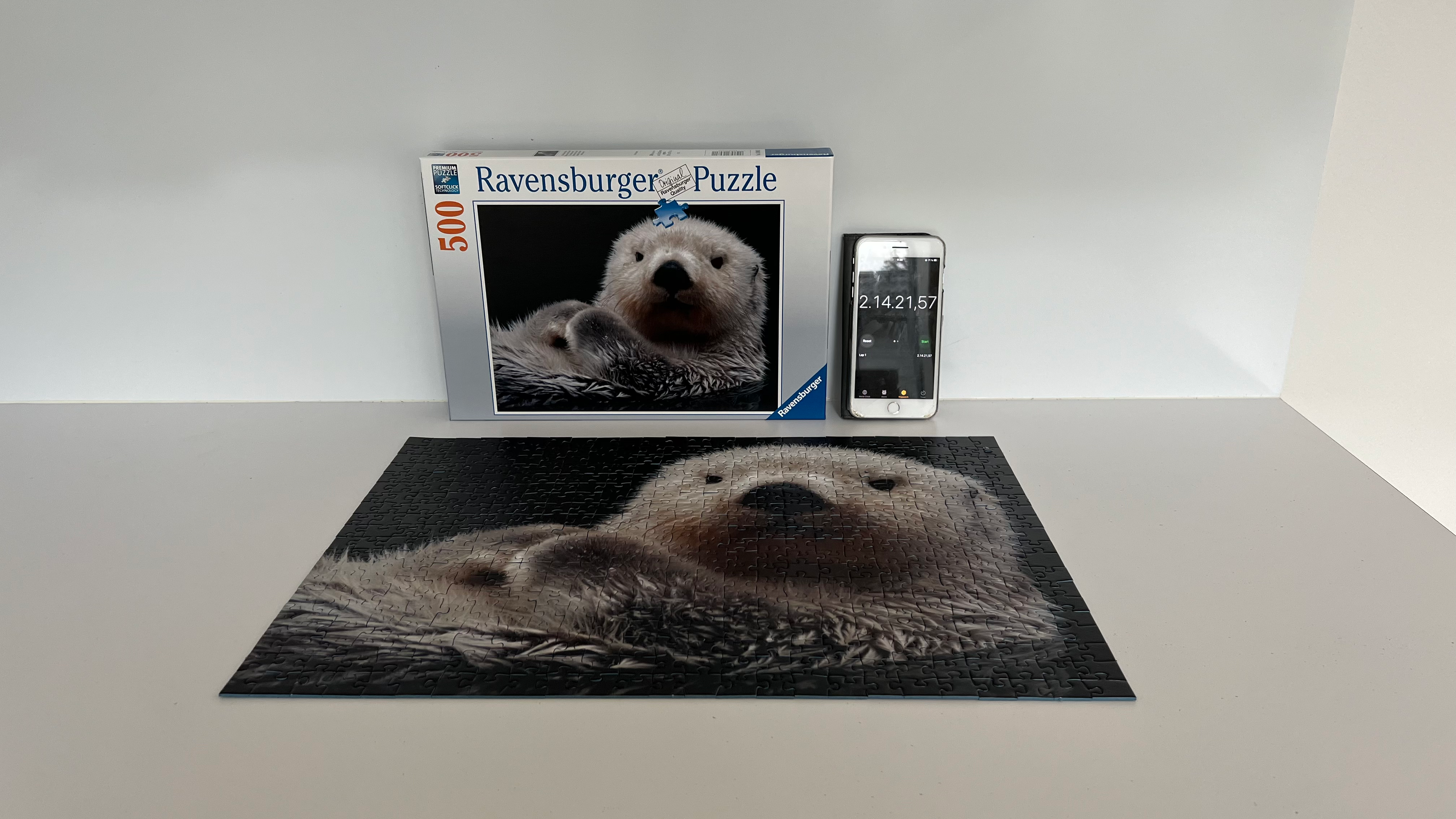 Adorable Little Otter 500 Ravensburger Palapeli