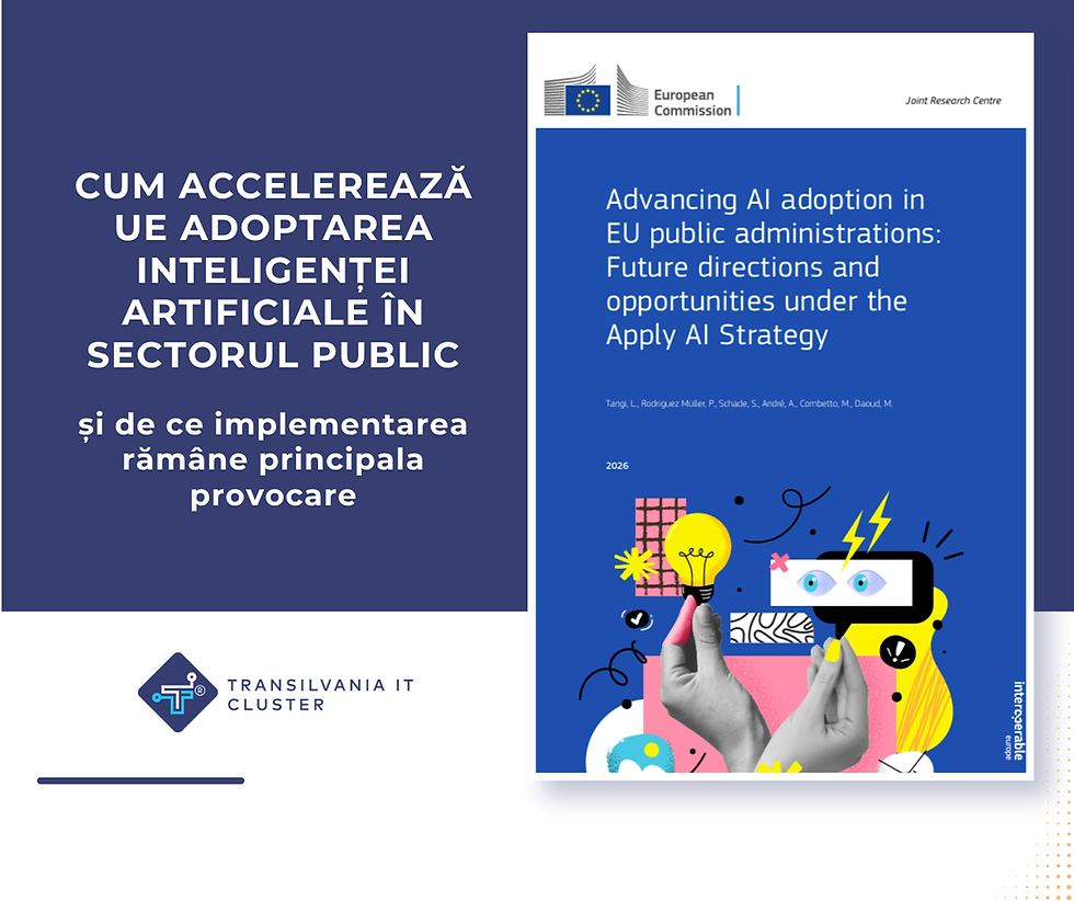 Accelerarea adoptării inteligenței artificiale în administrațiile publice din UE: între strategie și realitate