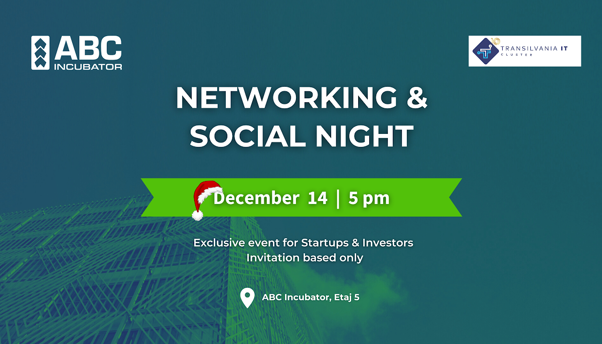 Abc Networking Event Networking & Social Night by Transilvania IT Cluster & ABC Incubator ...