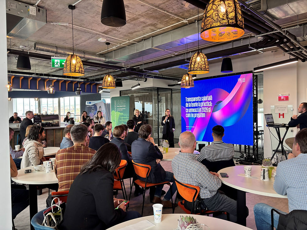 Transparența salarială, de la obligație la oportunitate - O nouă ediție Networking and social night by Transilvania IT Cluster & ABC Incubator