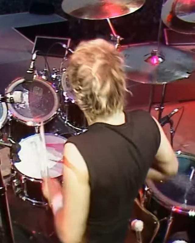 Roger Taylor at Wembley 1986 - Dresses in Black Top