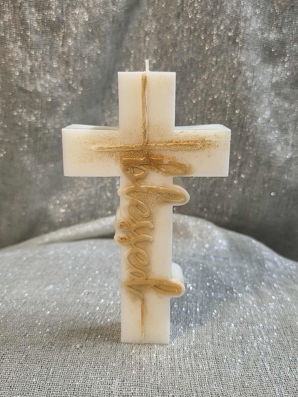 Blessed Cross Candle