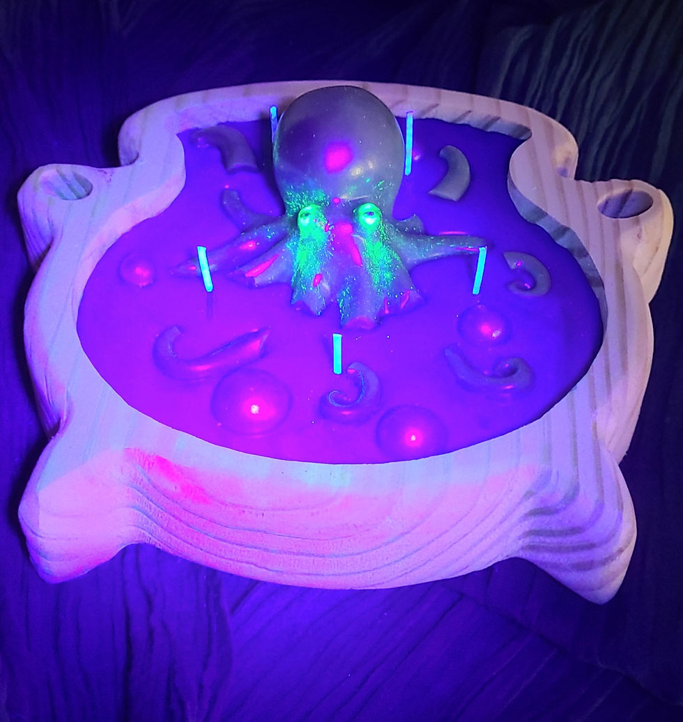 Thumbnail: Kraken Dough Bowl Candle