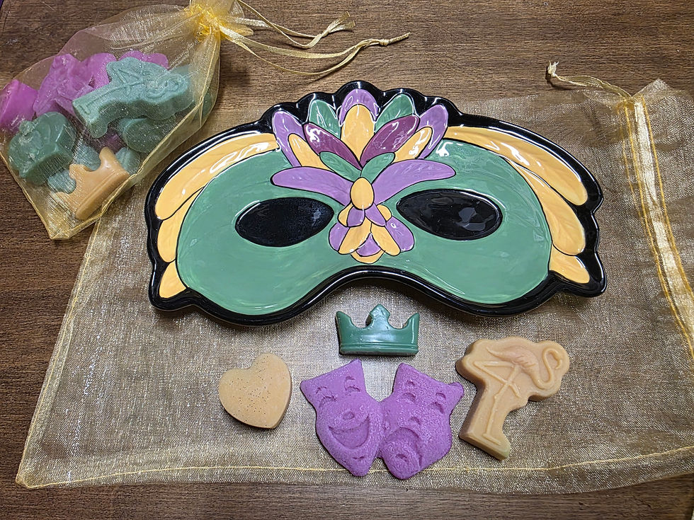 Thumbnail: Mardi Gras Mask Tray