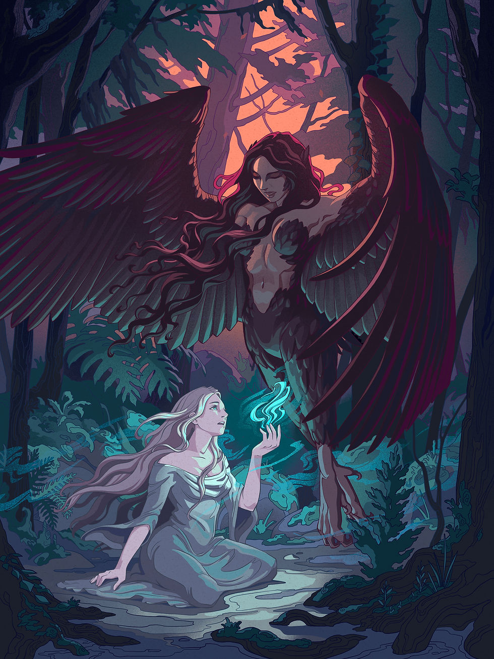 The Harpy and the Maiden