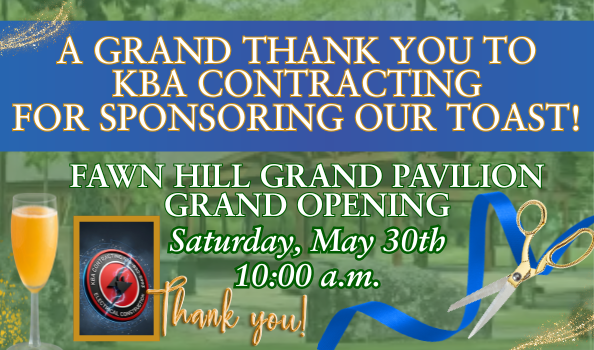 The Fawn Hill Grand Pavilion Grand Opening