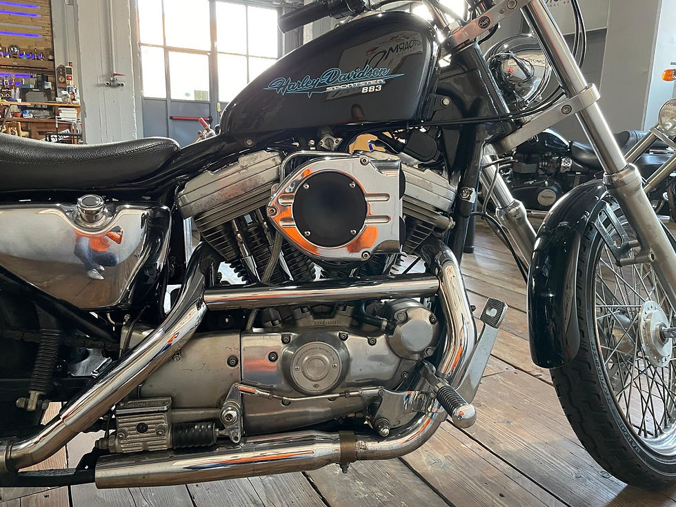 Miniatura: Harley Davidson Sportser 883 - Anno 1989