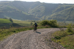 Samuel Becauwe at Radicofani