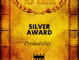 North American Film Awards подарувала фільму "Probability" срібну нагороду