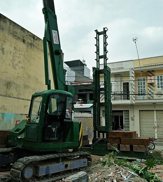 Dịch vụ ép cọc nhà dân chất lượng